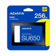Meta title-ADATA SSD ULTIMATE SU650 256GB 3D NAND 2,5'' SATA3 ANDORRA , Almacenamiento interno ANDORRA , Discos sólidos ANDORRA 