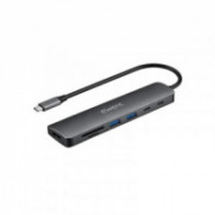 Meta title-EWENT DOCKING MULTIPUERTO USB-C 7 EN 1 HDMI 4K ANDORRA , Accesorios Portátil ANDORRA , Dispositivos USB ANDORRA , 805