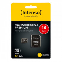 Meta title-INTENSO 3423470 MICRO SD UHS-I PREMIUM 16GB C/ADAP ANDORRA , Tarjetas memoria ANDORRA , Secure Digital ANDORRA , 4034