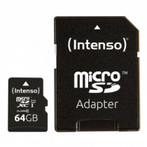 Meta title-INTENSO 3423490 MICRO SD UHS-I PREMIUM 64GB C/ADAP ANDORRA , Tarjetas memoria ANDORRA , Secure Digital ANDORRA , 4034
