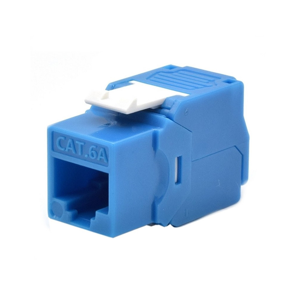 Meta title-WP KEYSTONE CAT. 6A UTP RJ45/HEMBRA AZUL ANDORRA , Accesorios Redes ANDORRA , Armarios Rack y Accesorios ANDORRA , 80