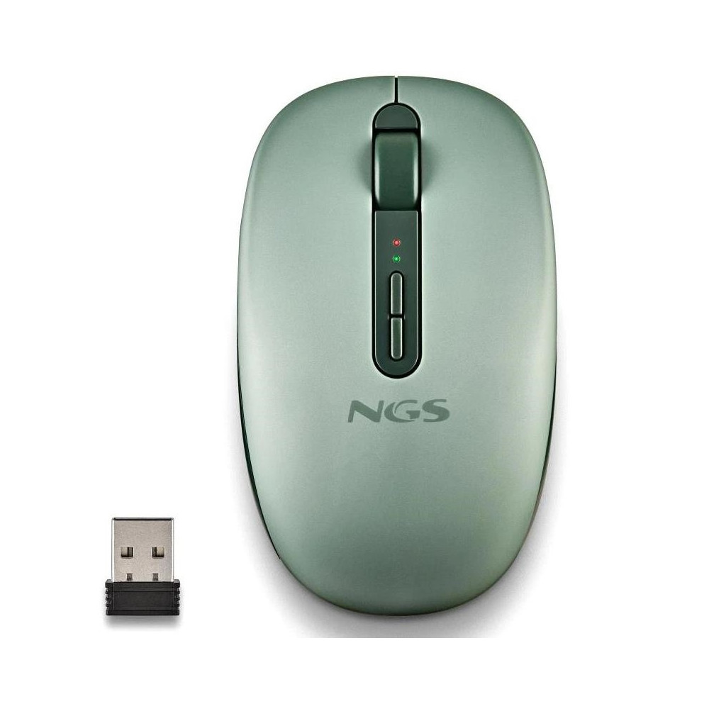 Meta title-NGS RATÓN INALÁMBRICO 2.4GHZ DUAL BT FOGDUAL GREEN ANDORRA , Teclados y ratones ANDORRA , Ratones inalámbricos ANDORR