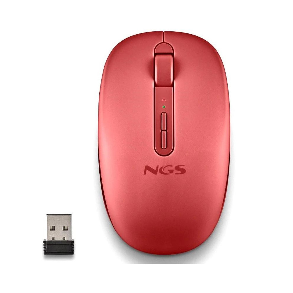 Meta title-NGS RATÓN INALÁMBRICO 2.4GHZ DUAL BT FOGDUAL RED ANDORRA , Teclados y ratones ANDORRA , Ratones inalámbricos ANDORRA 