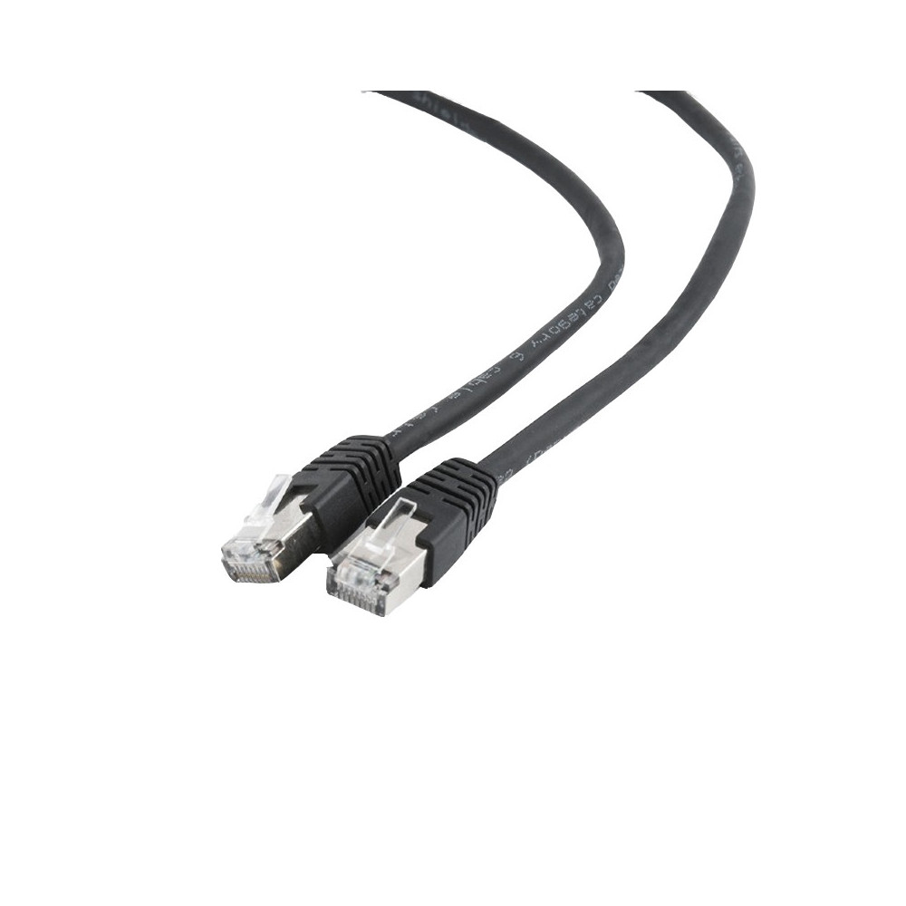 Meta title-GEMBIRD LATIGUILLO CAT.6 FTP 1 M NEGRO ANDORRA , Accesorios Redes ANDORRA , Herramientas - Conectores Redes ANDORRA ,