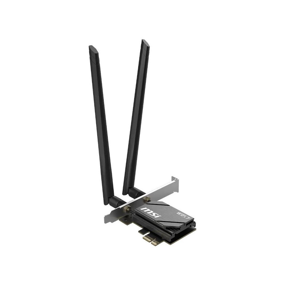 Meta title-MSI HERALD GPBE65 TARJETA PCIE WIFI7 BE6500 ANDORRA , Adaptadores red ANDORRA , Red cableada ANDORRA , 4711377446266 