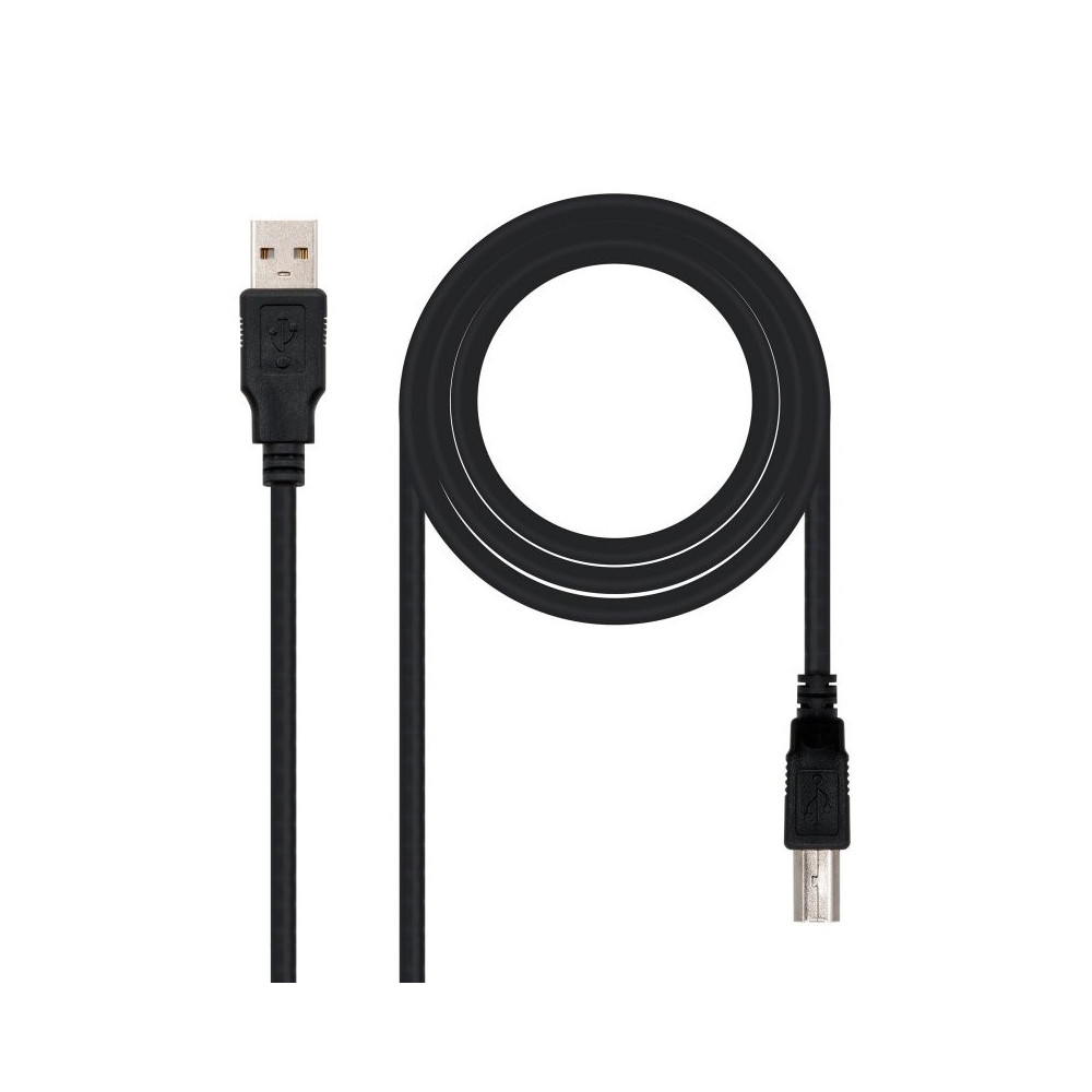 Meta title-NANOCABLE CABLE USB 2.0 IMPRESORA TIPO A/M-B/M 1 M ANDORRA , Accesorios Impresora - Escaner ANDORRA , Cables Impresor