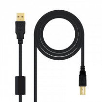 Meta title-NANOCABLE CABLE USB 2.0 IMPRESORA FERRITA  2.0 M ANDORRA , Accesorios Impresora - Escaner ANDORRA , Cables Impresora 