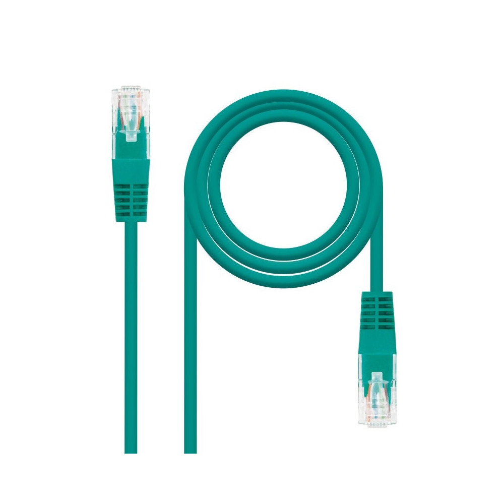 Meta title-NANOCABLE LATIGUILLO RJ45 CAT. 6 UTP 3 M VERDE ANDORRA , Accesorios Redes ANDORRA , Herramientas - Conectores Redes A