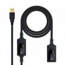 Meta title-NANOCABLE CABLE USB 2.0 PROLONG. AMPLIFICADOR 10M ANDORRA , Accesorios PC y TPV ANDORRA , Cables y Accesorios PC ANDO