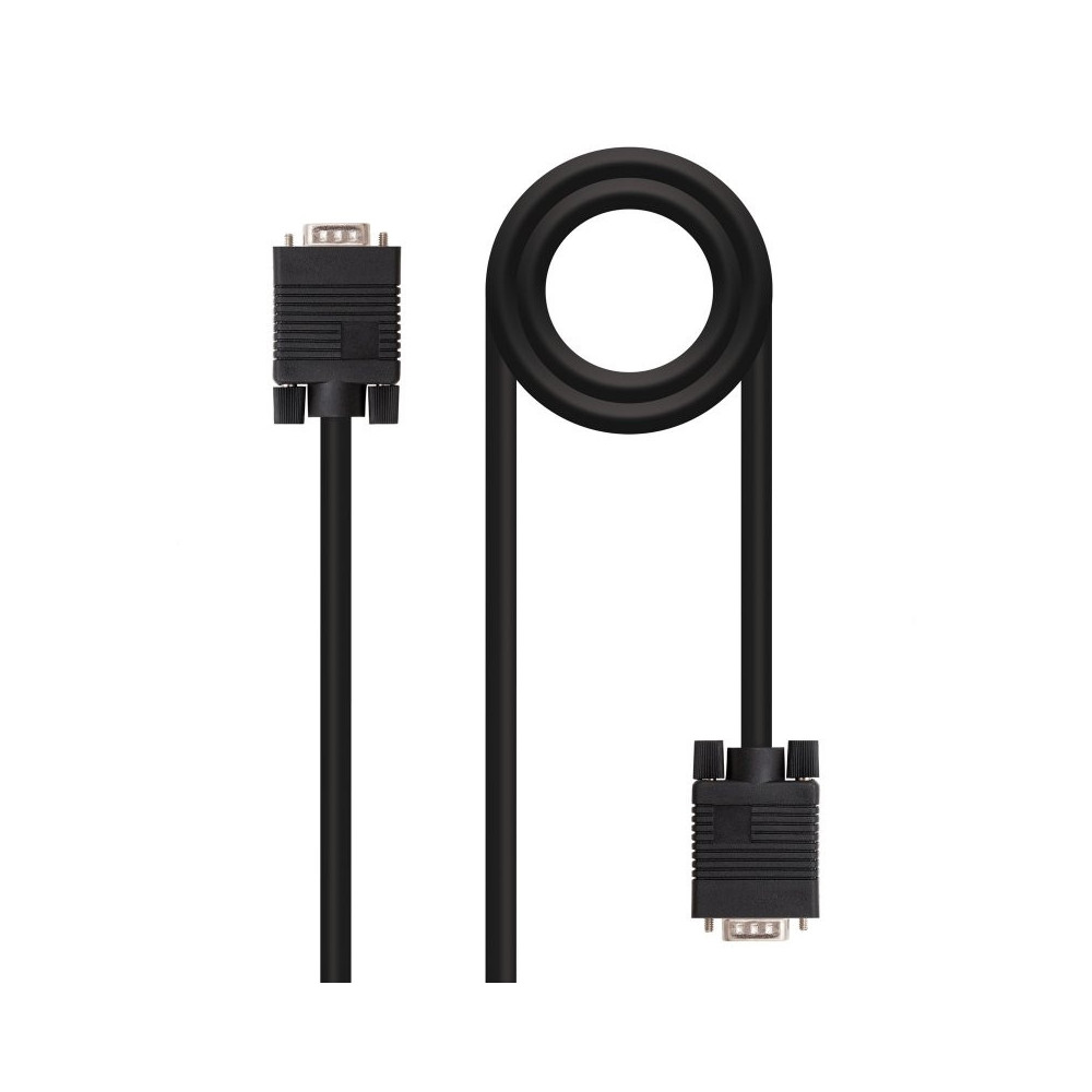 Meta title-NANOCABLE CABLE SVGA HDB15/M-HDB15/M, 1.8 M ANDORRA , Accesorios PC y TPV ANDORRA , Cables y Accesorios PC ANDORRA , 