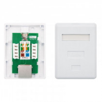 Meta title-NANOCABLE ROSETA SUPERFICIE CAT.5 FTP 1 TOMA ANDORRA , Accesorios Redes ANDORRA , Herramientas - Conectores Redes AND