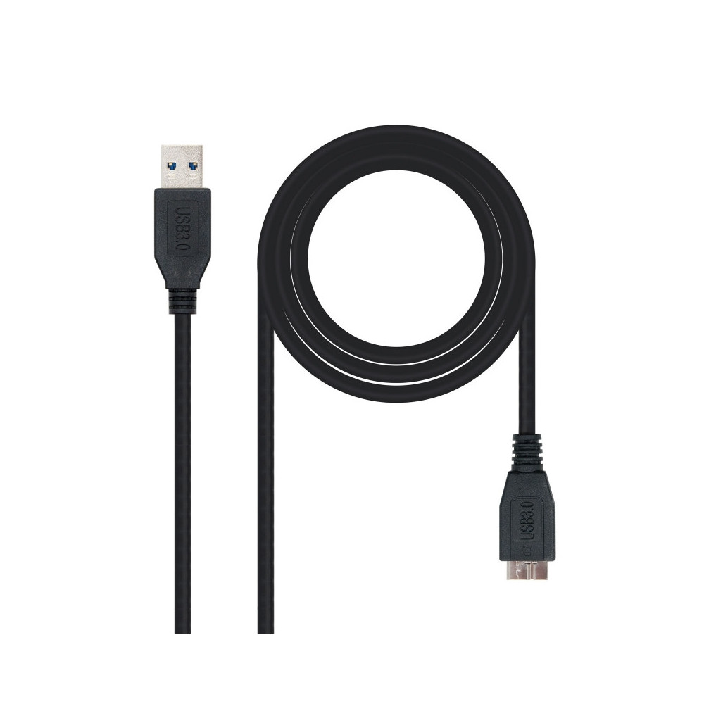 Meta title-NANOCABLE CABLE USB 3.0 TIPO A/MACHO-MICROUSB/B 1M ANDORRA , Accesorios Impresora - Escaner ANDORRA , Cables Impresor
