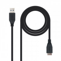 Meta title-NANOCABLE CABLE USB 3.0 TIPO A/MACHO-MICROUSB/B 2M ANDORRA , Accesorios Impresora - Escaner ANDORRA , Cables Impresor