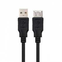 Meta title-NANOCABLE CABLE USB 2.0 TIPO-A M/H P NEGRO 1M ANDORRA , Accesorios Impresora - Escaner ANDORRA , Cables Impresora - E