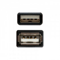 Meta title-NANOCABLE CABLE USB 2.0 TIPO-A M/H P NEGRO 1M ANDORRA , Accesorios Impresora - Escaner ANDORRA , Cables Impresora - E