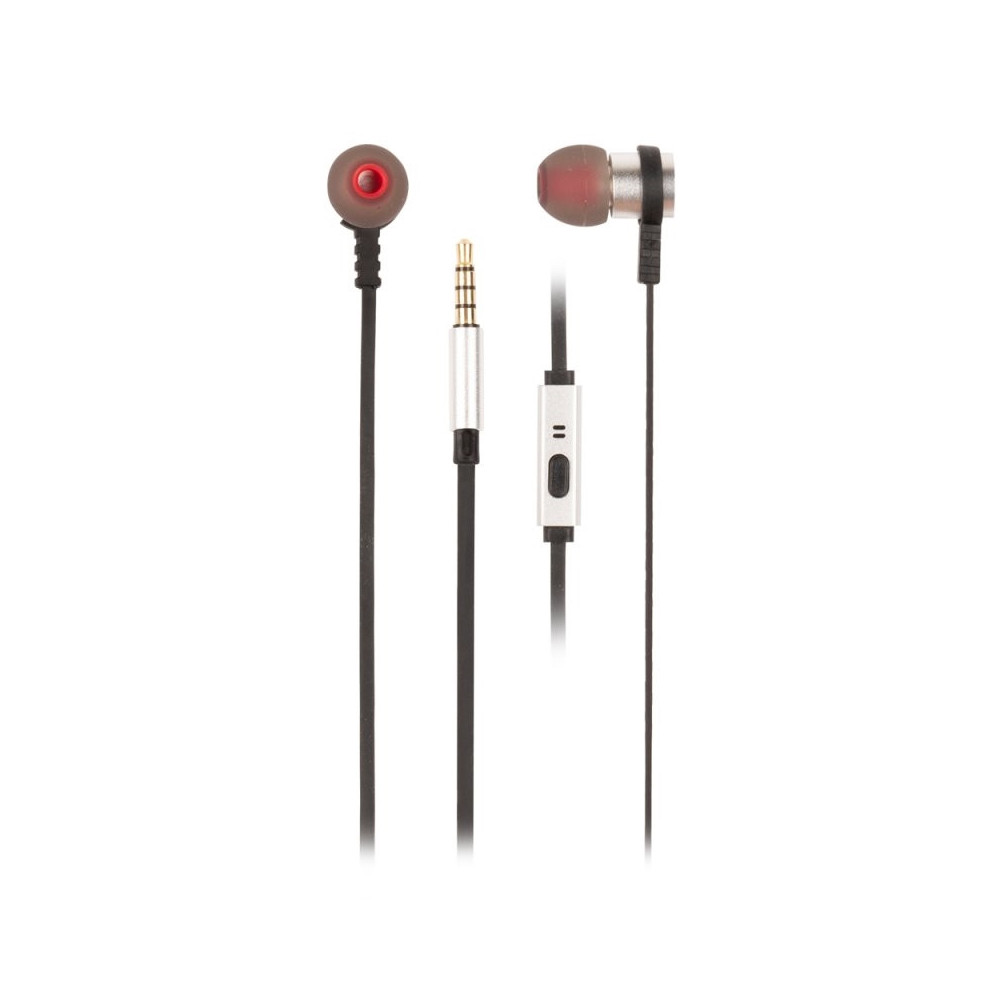 Meta title-NGS AURICULARES METÁLICOS CPLANO 1.2M PLATA ANDORRA , Audio ANDORRA , Auricular con micrófono ANDORRA , 8435430614800