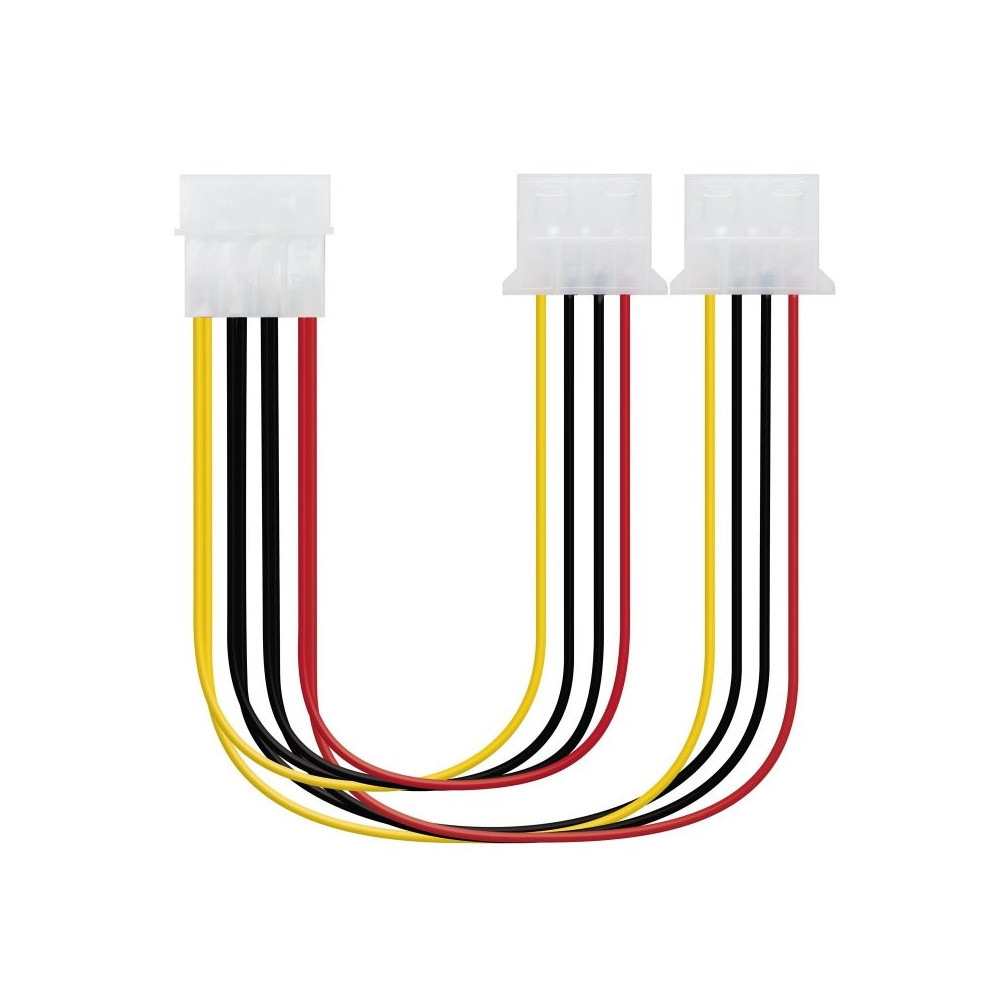Meta title-NANOCABLE CABLE ALIMENTACIÓN 1 MOLEX M A 2 MOLEX H ANDORRA , Accesorios PC y TPV ANDORRA , Cables y Accesorios PC AND