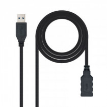 Meta title-NANOCABLE CABLE USB 3.0 TIPO A M/H  2M ANDORRA , Accesorios Impresora - Escaner ANDORRA , Cables Impresora - Escáner 