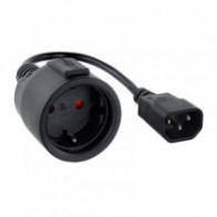 Meta title-NANOCABLE CABLE ADAPTADOR C14/M A CEE7/H, 25CM ANDORRA , Accesorios SAI ANDORRA , Accesorios SAI ANDORRA , 8433281009