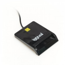 Meta title-IGGUAL LECTOR DNI SIP TARJETAS ID USB 2.0 NEGRO ANDORRA , Lectores tarjetas ANDORRA , Lector tarjetas chip ANDORRA , 
