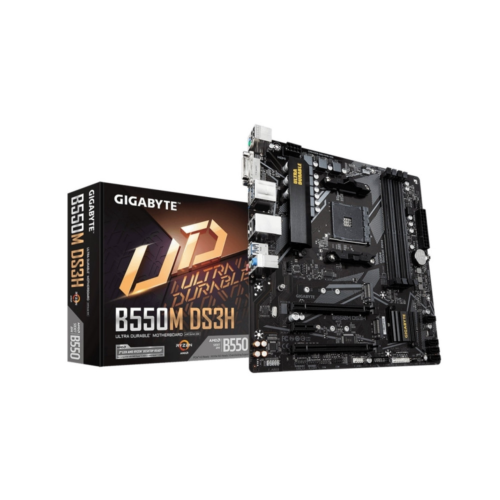 Meta title-GIGABYTE PLACA BASE B550M DS3H MATX AM4 ANDORRA , Placas base ANDORRA , AMD socket AM4 ANDORRA , 4719331809416 ANDORR