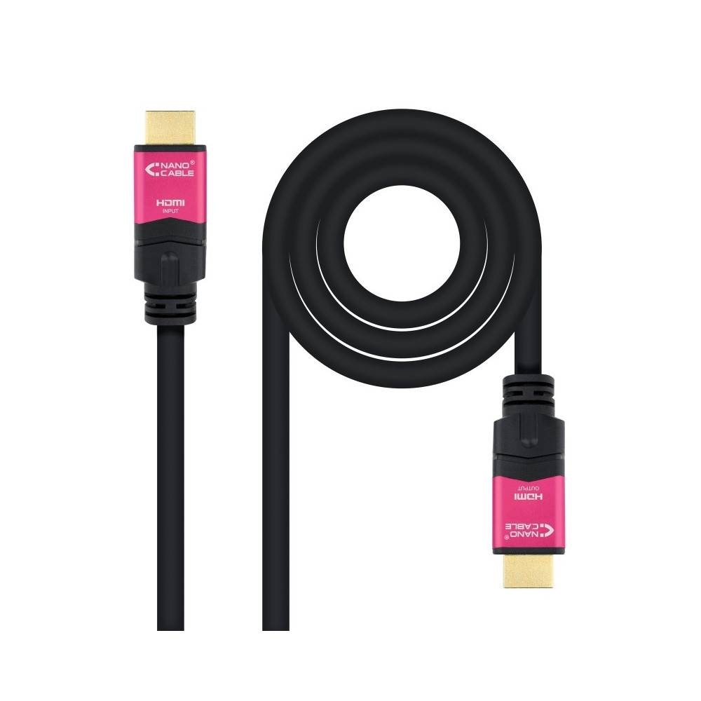 Meta title-NANOCABLE CABLE HDMI V2.0 4K@60HZ M/M 25M ANDORRA , Accesorios Imagen y Sonido ANDORRA , Cable - Conector Imagen - So