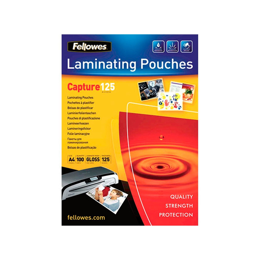 Meta title-FELLOWES PACK 100 FUNDAS PLASTIFICAR A4 ANDORRA , Consumibles Máquinas Oficina ANDORRA , Fundas Plastificar ANDORRA ,