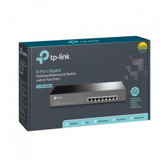 TP-LINK TL-SG1008MP SWITCH...