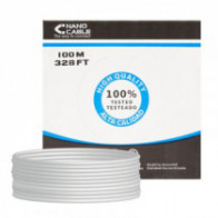 Meta title-NANOCABLE BOBINA CABLE RJ45 CAT5 FTP RIGIDO 100M ANDORRA , Accesorios Redes ANDORRA , Herramientas - Conectores Redes