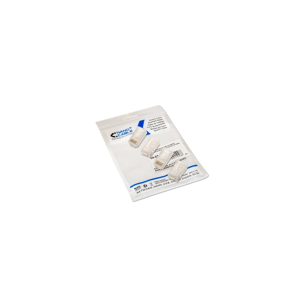 Meta title-NANOCABLE CONECTOR RJ45 CATEGORIA 5 UTP 100 UND. ANDORRA , Accesorios Redes ANDORRA , Herramientas - Conectores Redes Meta title-NANOCABLE CONECTOR RJ45 CATEGORIA 5 UTP 100 UND. ANDORRA , Accesorios Redes ANDORRA , Herramientas - Conectores Redes