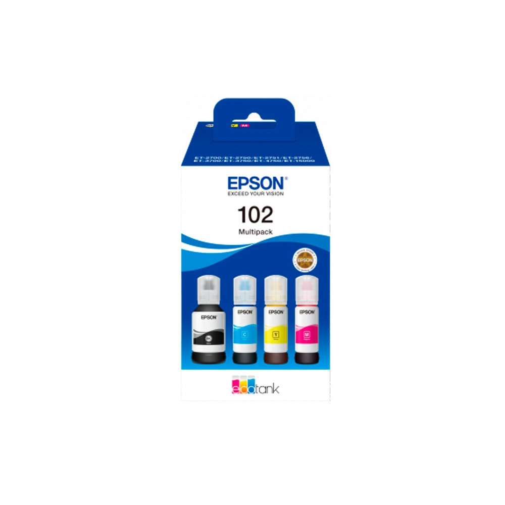 Meta title-EPSON BOTELLAS MULTIPACK ECOTANK 102 4 COLORES ANDORRA , Consumibles Impresión ANDORRA , Cartuchos tinta original AND