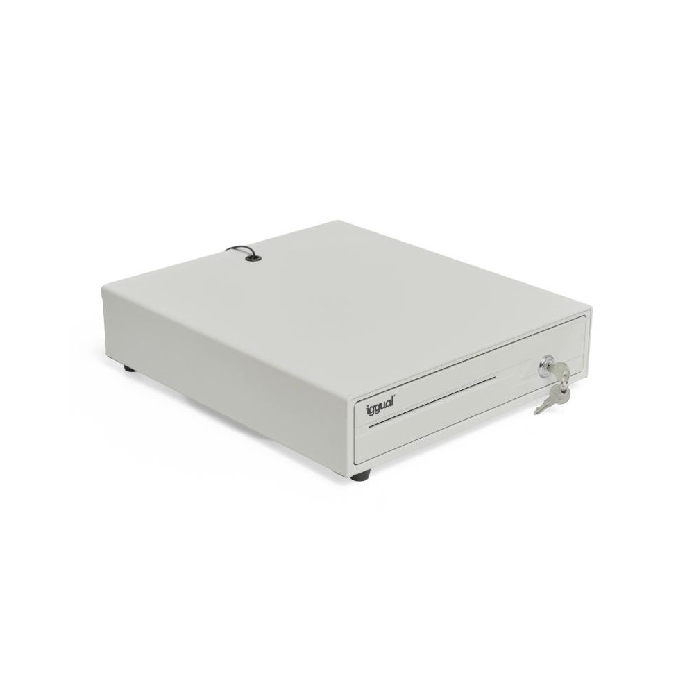 Meta title-IGGUAL CAJÓN PORTAMONEDAS IRON-10W 38CM 4+6 BLANCO ANDORRA , Accesorios PC y TPV ANDORRA , Cajón portamonedas ANDORRA