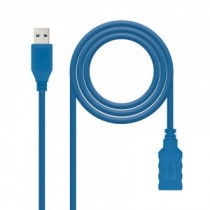 Meta title-NANOCABLE CABLE USB 3.0, A/M-A/H, AZUL, 1 M ANDORRA , Accesorios PC y TPV ANDORRA , Cables y Accesorios PC ANDORRA , 