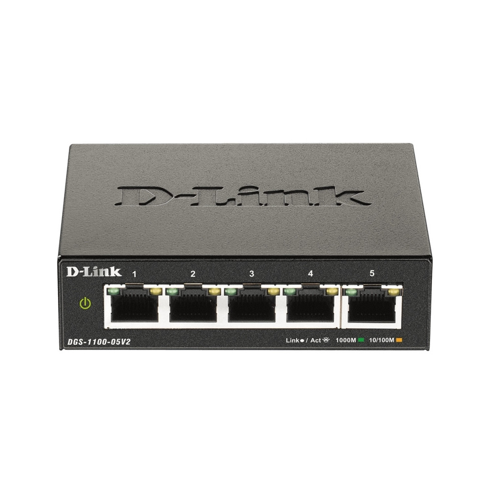 Meta title-D-LINK DGS-1100-05V2 SWITCH 5XGIGABIT EASYSMART ANDORRA , Switches y Puntos acceso ANDORRA , Switches sobremesa ANDOR