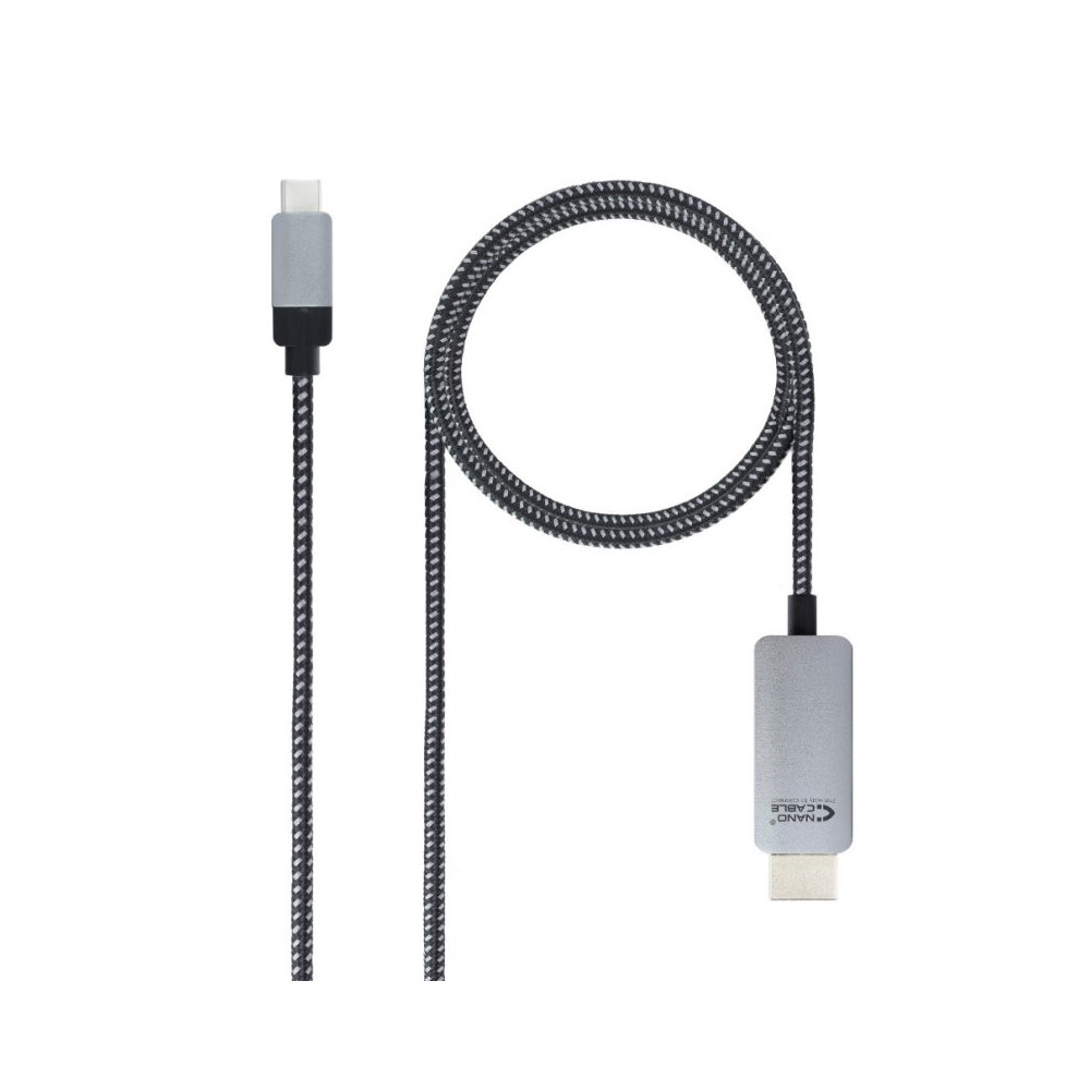 Meta title-NANOCABLE CABLE CONVERSOR USB-C/M A HDMI/M 1.8 M ANDORRA , Accesorios PC y TPV ANDORRA , Cables y Accesorios PC ANDOR