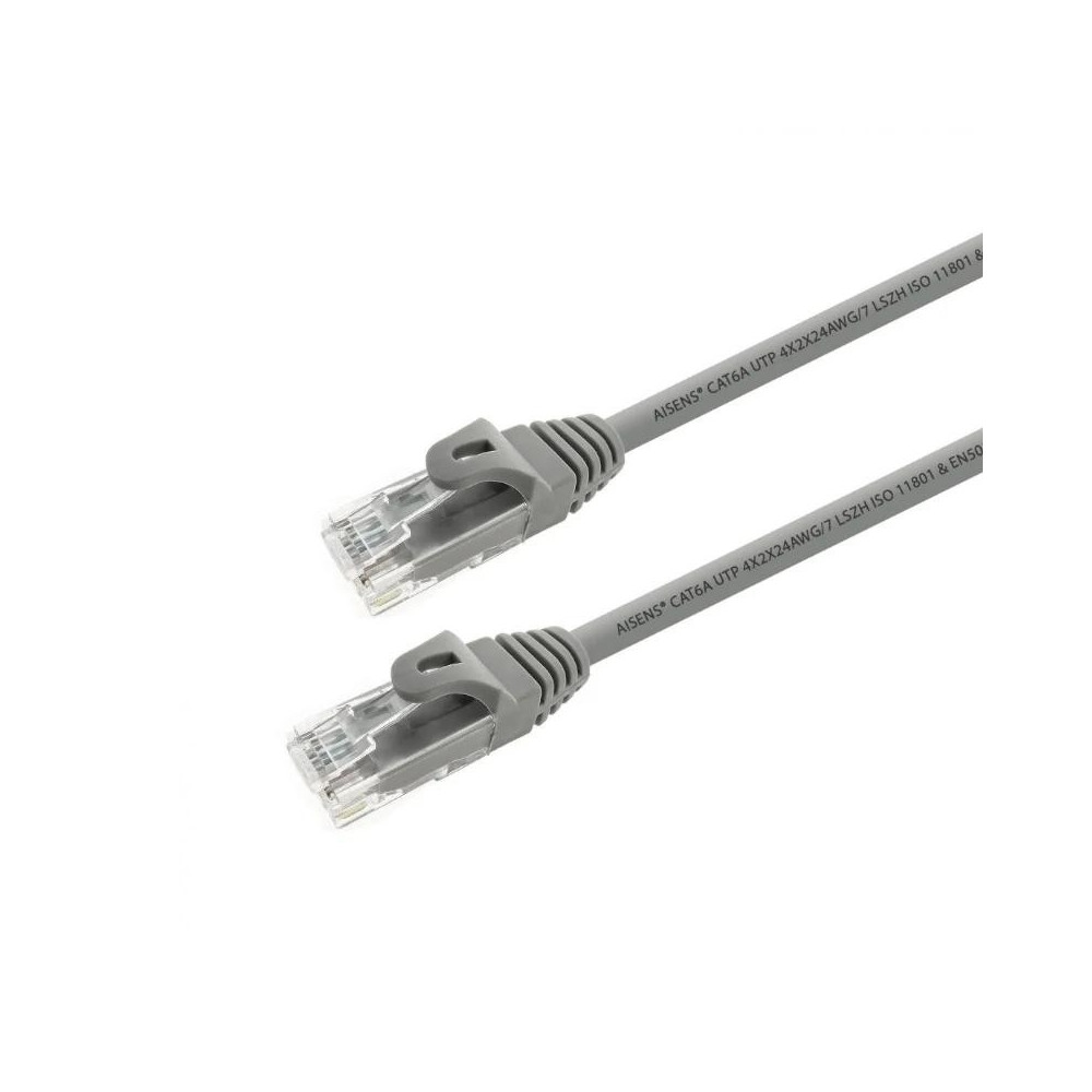 Meta title-AISENS LATIGUILLO RJ45 CAT.6A UTP GRIS 5.0M ANDORRA , Accesorios Redes ANDORRA , Herramientas - Conectores Redes ANDO