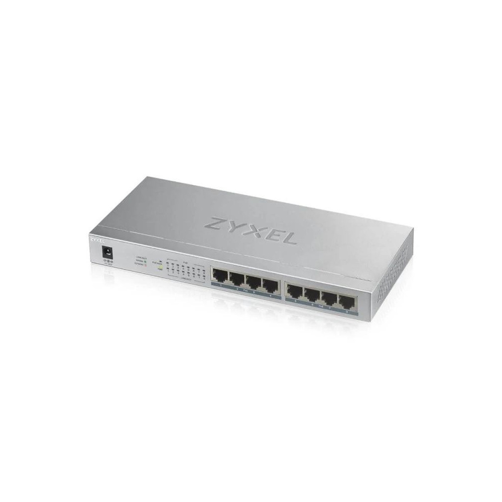 Meta title-ZYXEL GS1008-HP SWITCH 8XGB POE+ 60W DESKTOP ANDORRA , Switches y Puntos acceso ANDORRA , Switches sobremesa ANDORRA 
