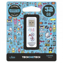 Meta title-TECH ONE TECH BE BIKE 32 GB USB 2.0 ANDORRA , Almacenamiento externo ANDORRA , Lápiz USB ANDORRA , 8436546592143 ANDO