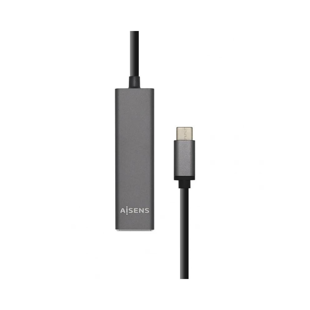 Meta title-AISENS HUB USB 3.1 USB-C/M-4XTIPO A/H GRIS, 15CM ANDORRA , Accesorios PC y TPV ANDORRA , Cables y Accesorios PC ANDOR