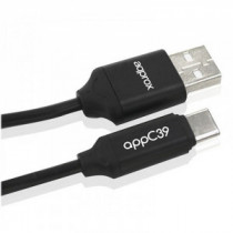 Meta title-APPROX APPC39  CABLE USB 2.0 A CONECTOR TYPE C ANDORRA , Accesorios PC y TPV ANDORRA , Cables y Accesorios PC ANDORRA
