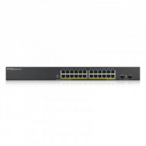 Meta title-ZYXEL GS1900-24HPV2 SWITCH L2 24XGBE POE RACKMOUNT ANDORRA , Switches y Puntos acceso ANDORRA , Switches armario ANDO
