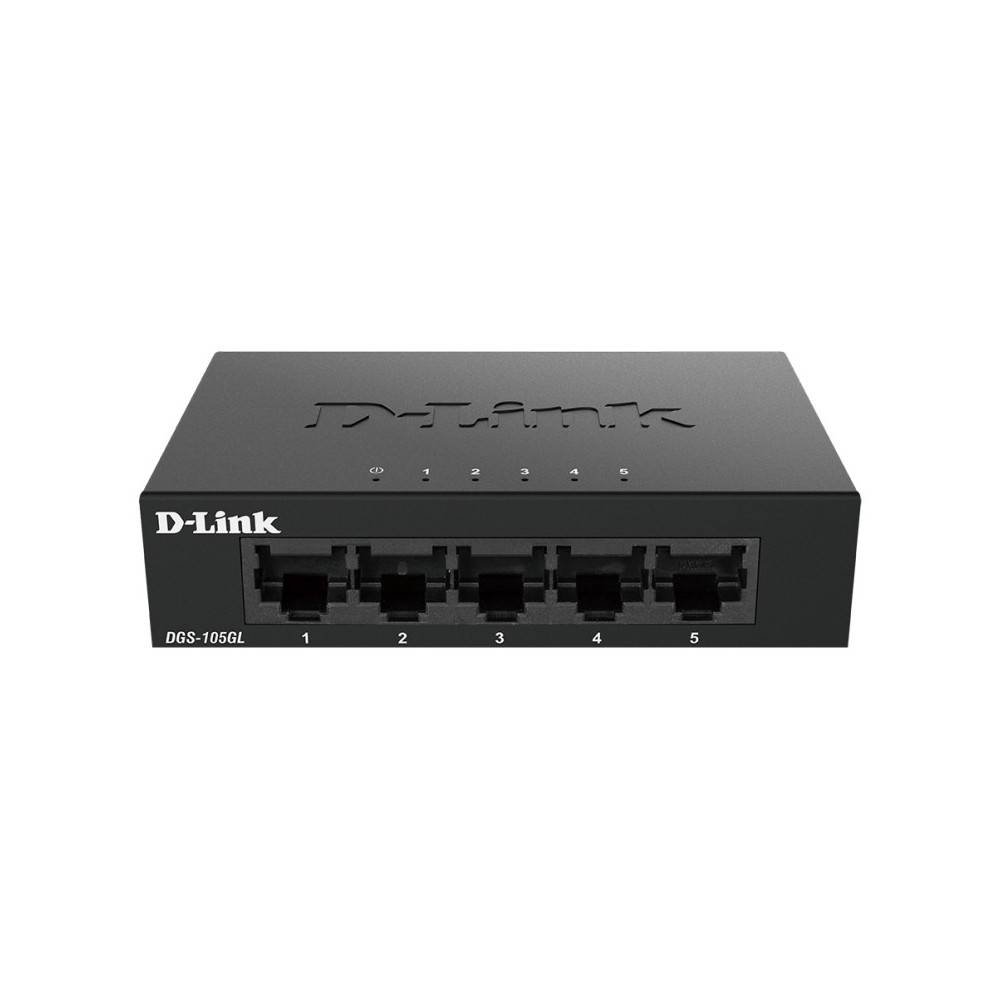 Meta title-D-LINK DGS-105GL SWITCH 5XGB METAL PLUG&PLAY ANDORRA , Switches y Puntos acceso ANDORRA , Switches sobremesa ANDORRA 