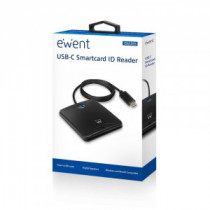 Meta title-EWENT EW1055 LECTOR TARJETAS USB-C/ DNI ELECTRONIC ANDORRA , Lectores tarjetas ANDORRA , Lector tarjetas chip ANDORRA