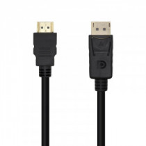 Meta title-AISENS CABLE CONVERSOR DISPLAYPORT/M-HDMI/M, 2.0M ANDORRA , Accesorios Imagen y Sonido ANDORRA , Cable - Conector Ima