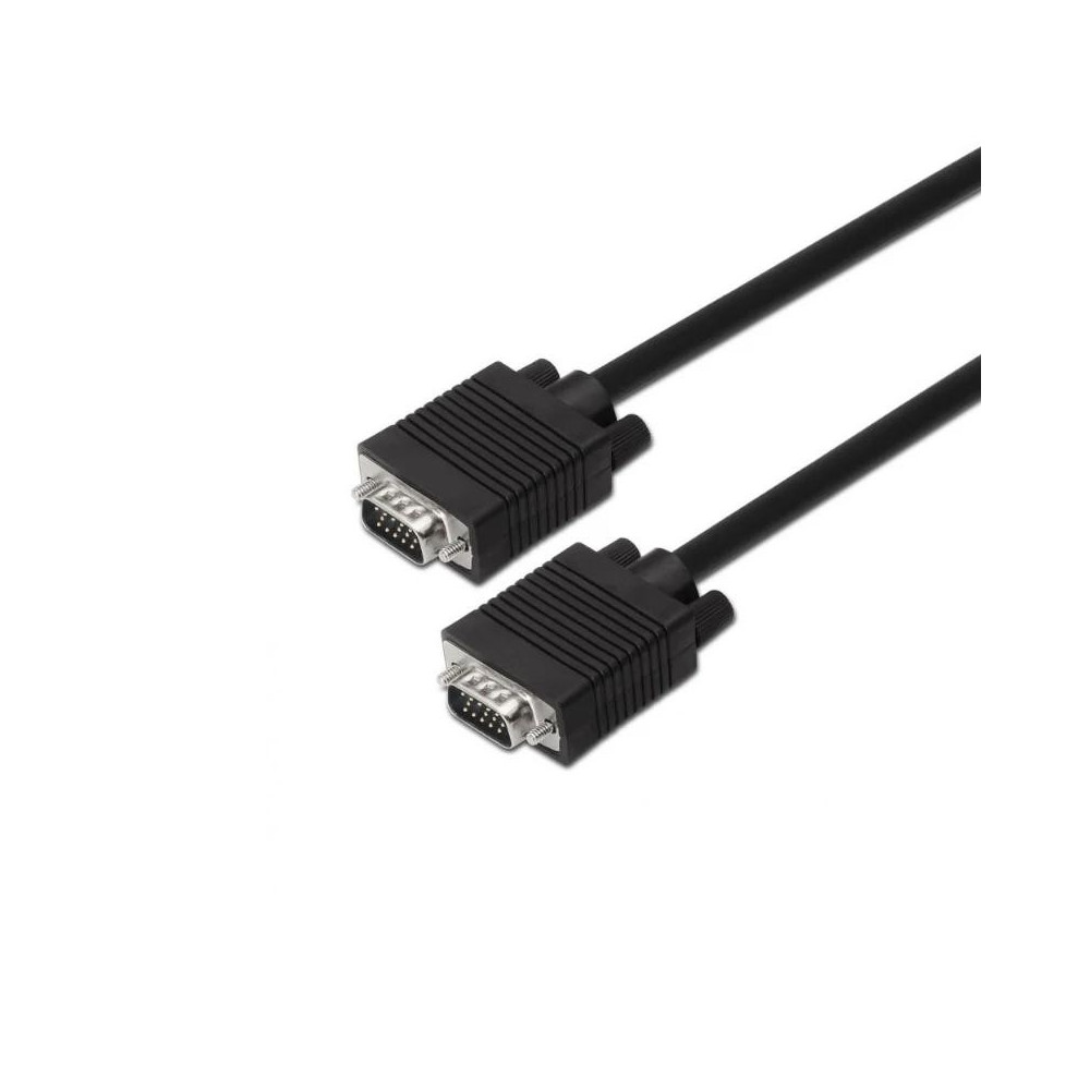 Meta title-AISENS CABLE SVGA HDB15/M-HDB 15/M NEGRO 1.8M ANDORRA , Accesorios PC y TPV ANDORRA , Cables y Accesorios PC ANDORRA 