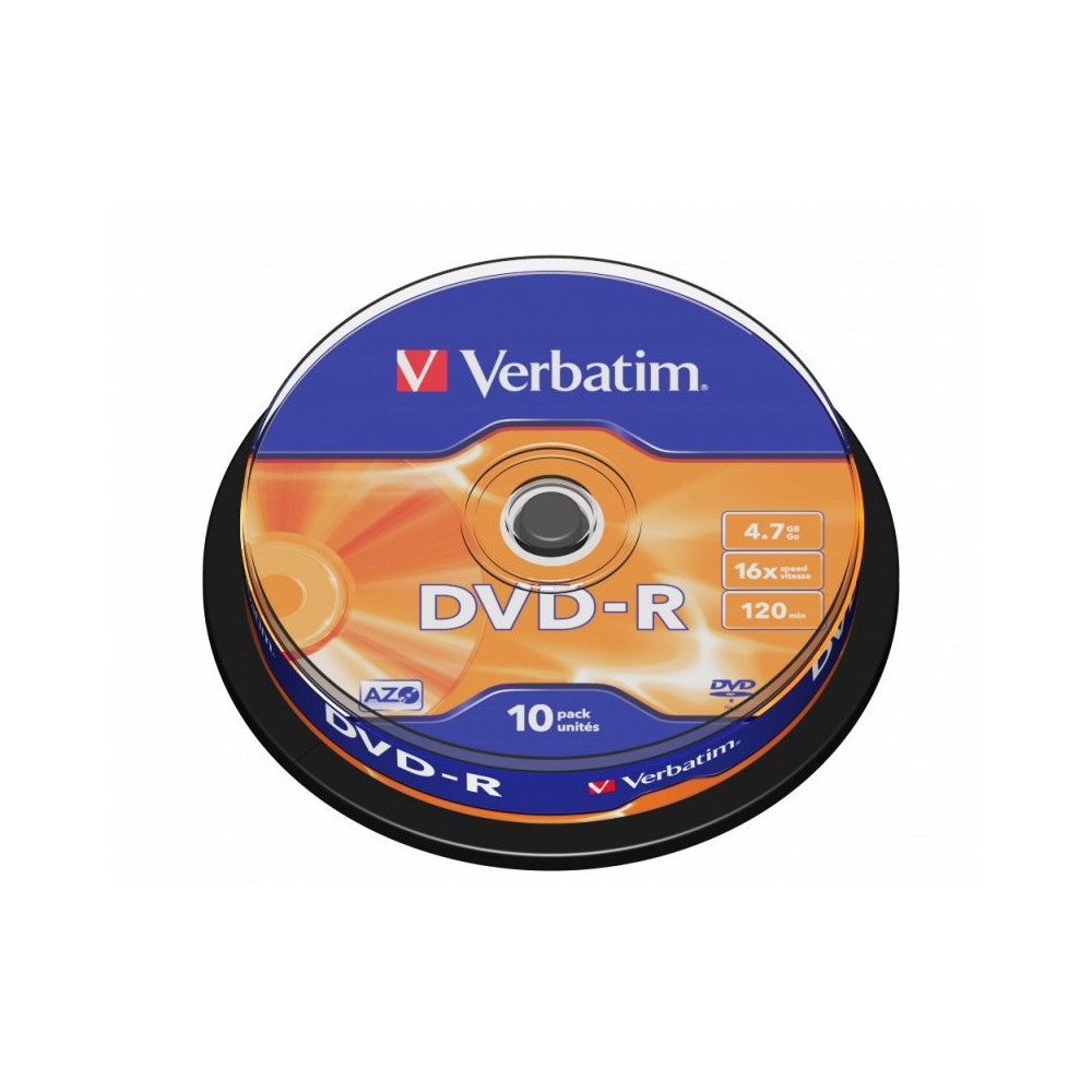 Meta title-VERBATIM DVD-R 4.7GB 16X TARRINA 10UDS ANDORRA , CD - DVD - BLU-RAY ANDORRA , DVD R-RW ANDORRA , 0023942435235 ANDORR