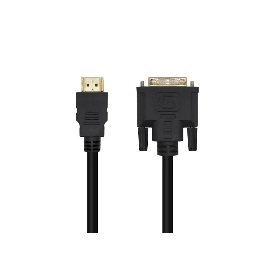 Meta title-AISENS CABLE DVI 18+1/M A HDMI A/M NEGRO 1.8M ANDORRA , Accesorios Imagen y Sonido ANDORRA , Cable - Conector Imagen 