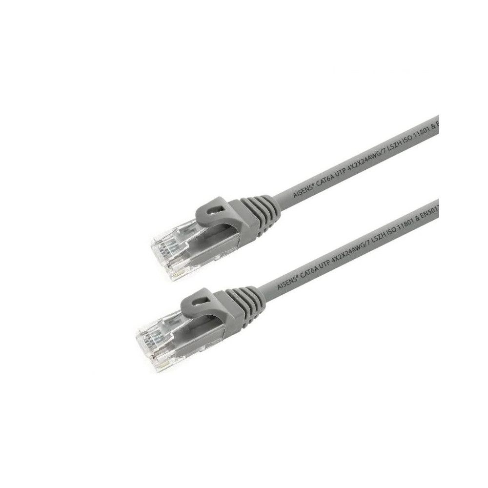 Meta title-AISENS LATIGUILLO RJ45 CAT.6A UTP GRIS 10M ANDORRA , Accesorios Redes ANDORRA , Herramientas - Conectores Redes ANDOR
