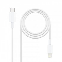 Meta title-NANOCABLE CABLE LIGHTNING A USB-C 1 METRO ANDORRA , Accesorios Portátil ANDORRA , Accesorios Tablet e iPad ANDORRA , 