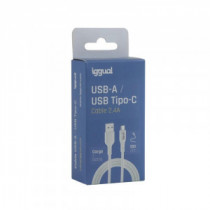 Meta title-IGGUAL CABLE USB-A/USB-C 100 CM BLANCO ANDORRA , Accesorios Telefonía ANDORRA , Cargadores ANDORRA , 8435364316948 AN